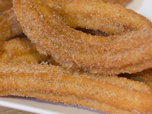 Churros med kanelsukker