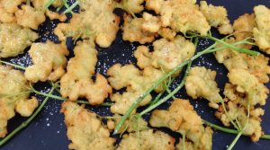 Friterede hyldeblomster