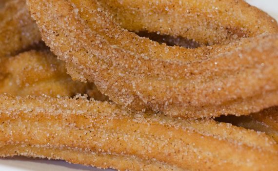 Churros med kanelsukker