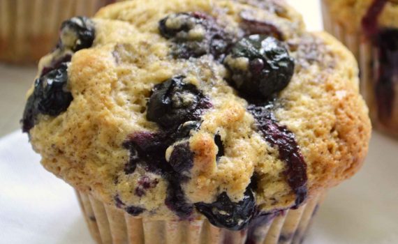 Blåbærmuffins