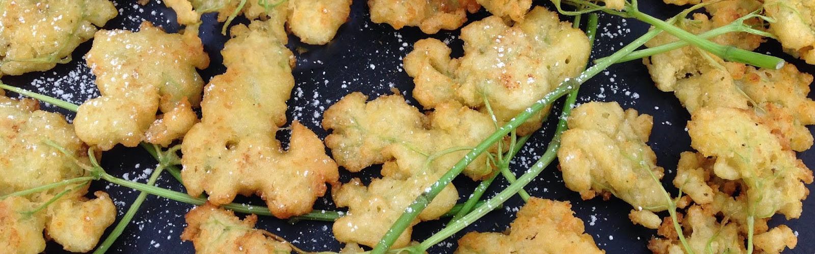 Friterede hyldeblomster