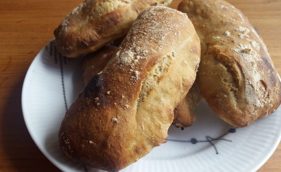 Ciabatta boller med Lakrids