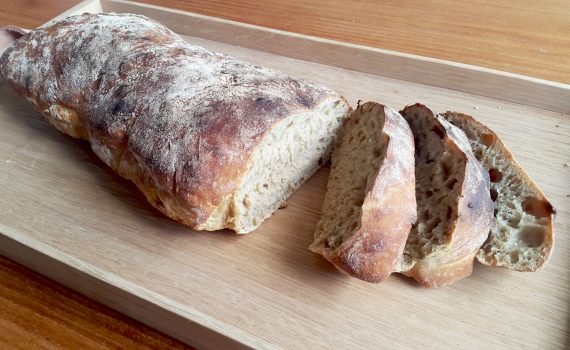 Ciabattabrød med lakrids