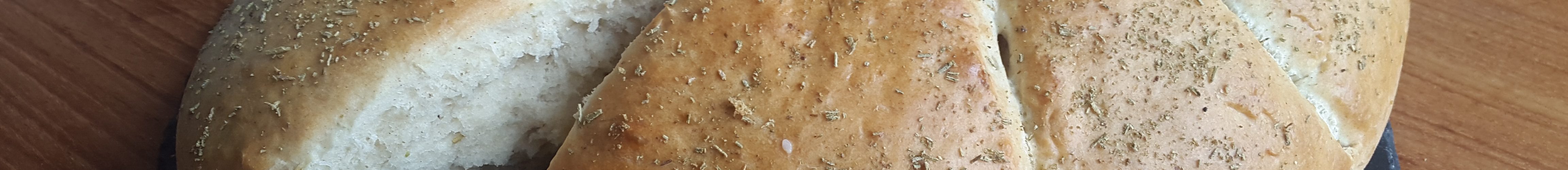 Madbrød med rosmarin
