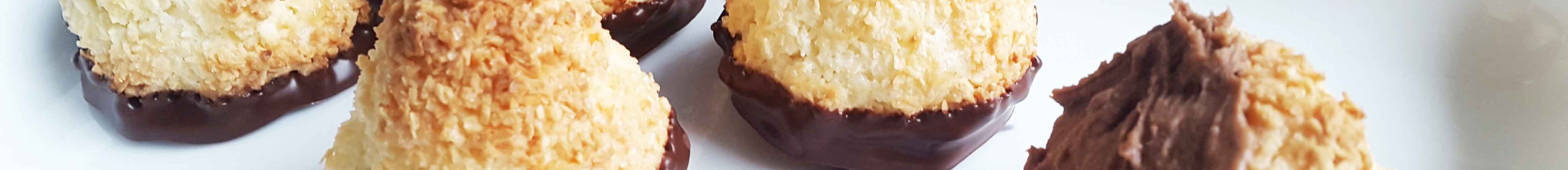 Kokostoppe med nougat